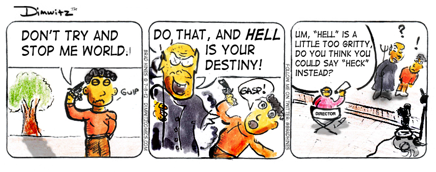 Dimwitz Comic By Brad Hines